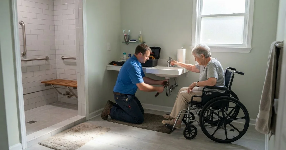 Planning an accessible bathroom remodel for aging in place